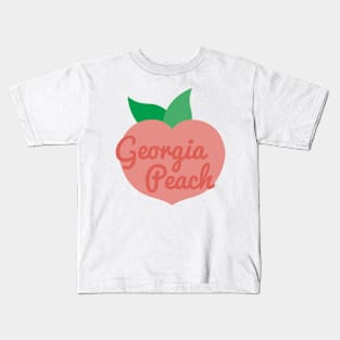 Georgia Peach Kids T-Shirt